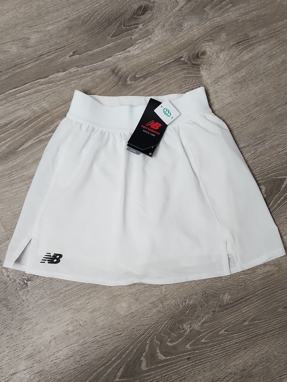 New Balance White Performance Skort Size XS New With Tags